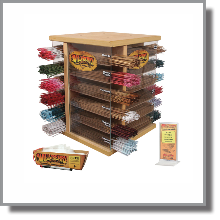 Wildberry Starter Kit Swivel Display Includes 24 Fragrances CB Wholesale