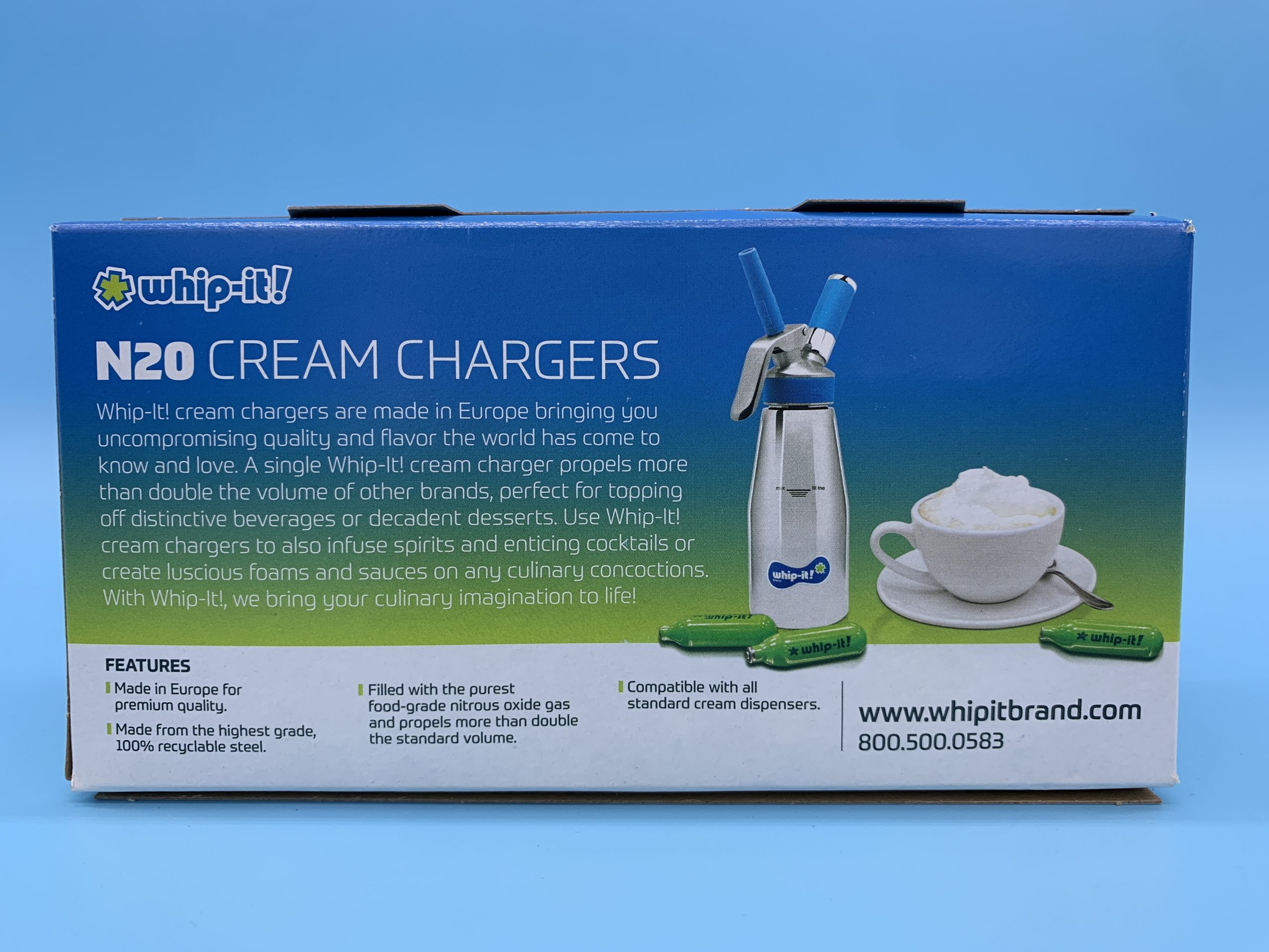 WHIP IT! N20 50 PACK X 12 BOX CASE CB Wholesale