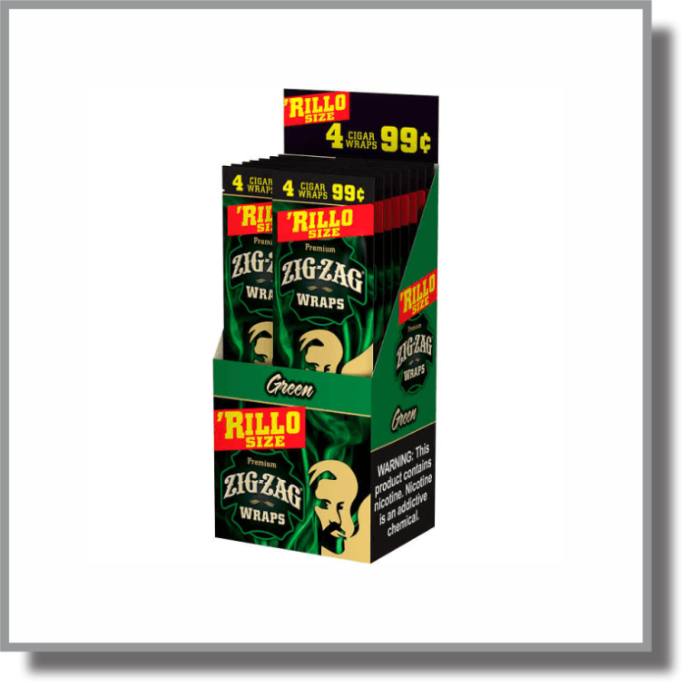Zig Zag Wrap Rillo 2/99C And 4/99C 25Ct CB Wholesale