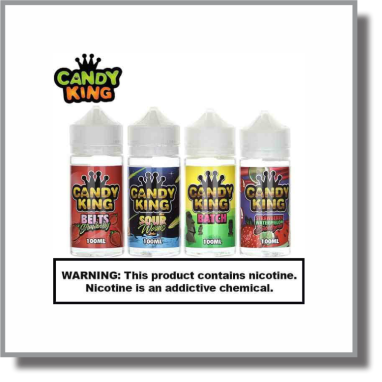 Candy King ELiquids 100ml Bottle CB Wholesale