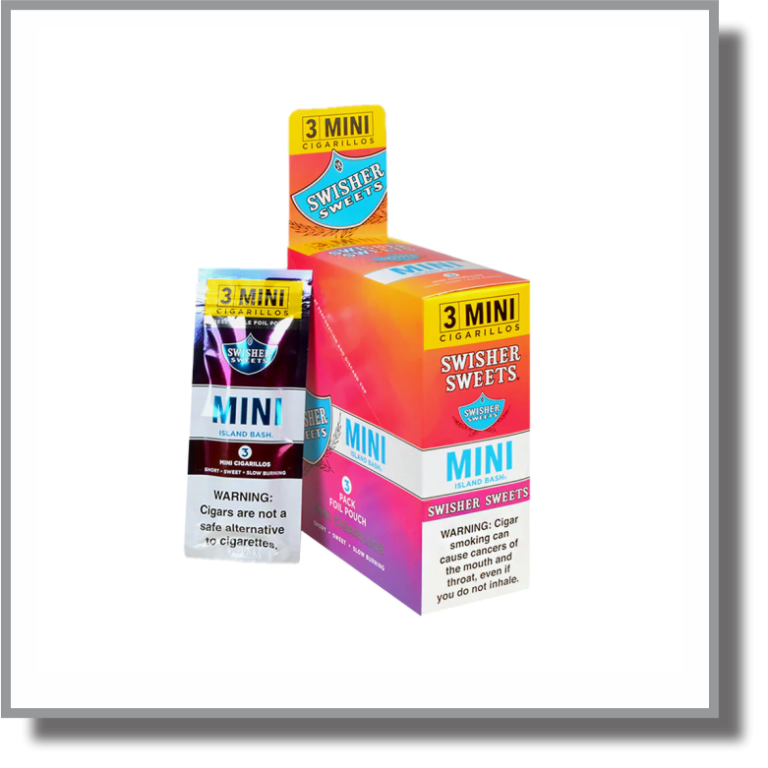 Swisher Sweets Mini 2pk 15ct Display CB Wholesale