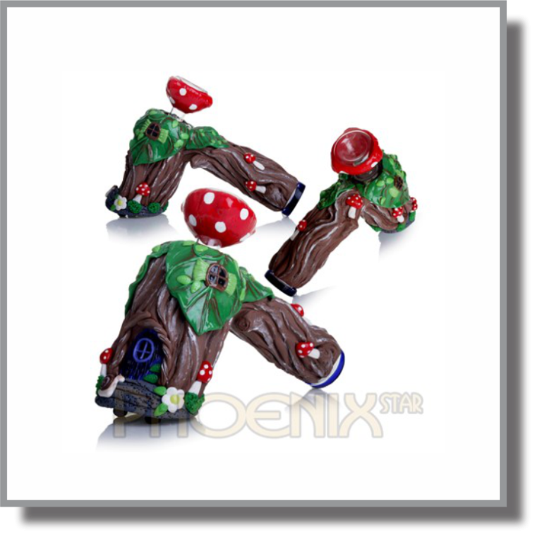 3D 6.8″ HandPainted Tree Hammer & Bowl CB Wholesale