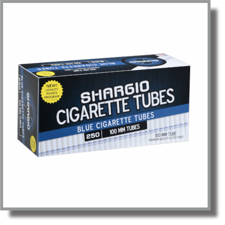Shargio Filter Tubes 100 mm Size Green (Menthol) 4 Cartons of 250