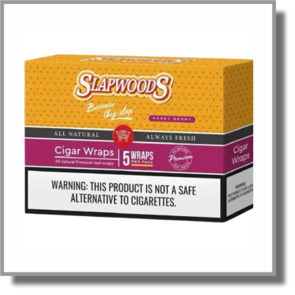 Slapwoods Cigar Wraps | 5 Pack | 10 Count Display - Image 3